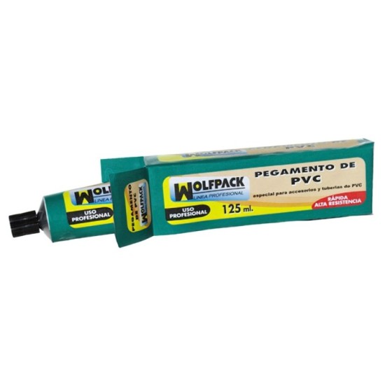 Pegamento PVC  Wolfpack    125 ml, al por Mayor | Almacén de Ferretería