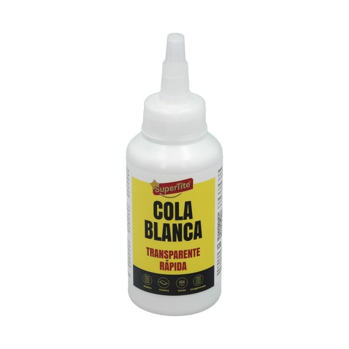 Cola Blanca Transparente Botella 120 Gr, al por Mayor | Almacén de Ferretería