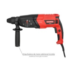 Martillo Perforador SDS PLUS 900 Watt, Con Accesorios y Maletin