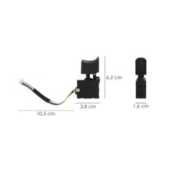 Interruptor Para Sierra De Sable 20 V Con Bateria 4 Ah, Codigo 07021660