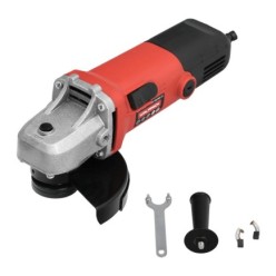 Amoladora 500 Watt, Ø 115 mm, 12,000 R,P,M, Eje M14 Protector Disco Ajustable, Anti arranque