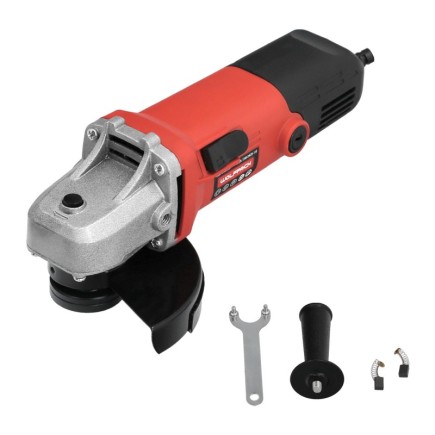 Amoladora 500 Watt, Ø 115 mm, 12,000 R,P,M, Eje M14 Protector Disco Ajustable, Anti arranque