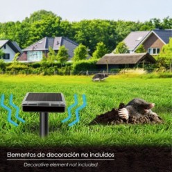 Ahuyentador Ultrasonidos Topos/Ratones 3 Piezas