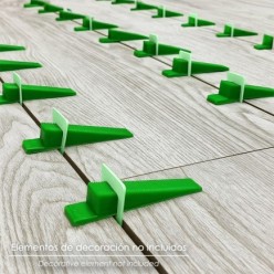 Calzos Nivelar Suelo  0,5 Mm, (Bolsa 250 Unidades)