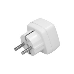 Adaptador Viaje Toma Inglesa A Schuko