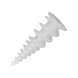 Taco Nylon Pladur Autotaladrante 15×37 Mm, 100 Unidades,