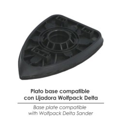 Plato Recambio Lijadora Delta