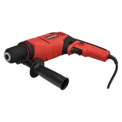 Taladro Percutor 550 Watt 13 mm, Con Variador de Velocidad, Incluye Empuñadura y Guia Metalica,