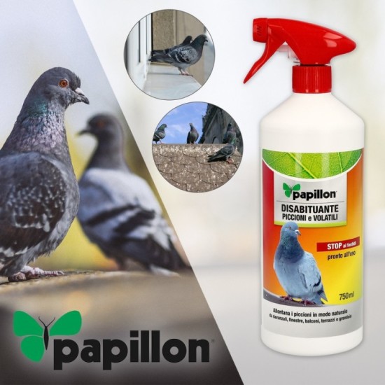 Repelente Palomas y Pajaros (750 ml,) Repelente / Ahuyentador aves, repelente pajaros, ahuyentador aves ventanas, tejados, etc, 