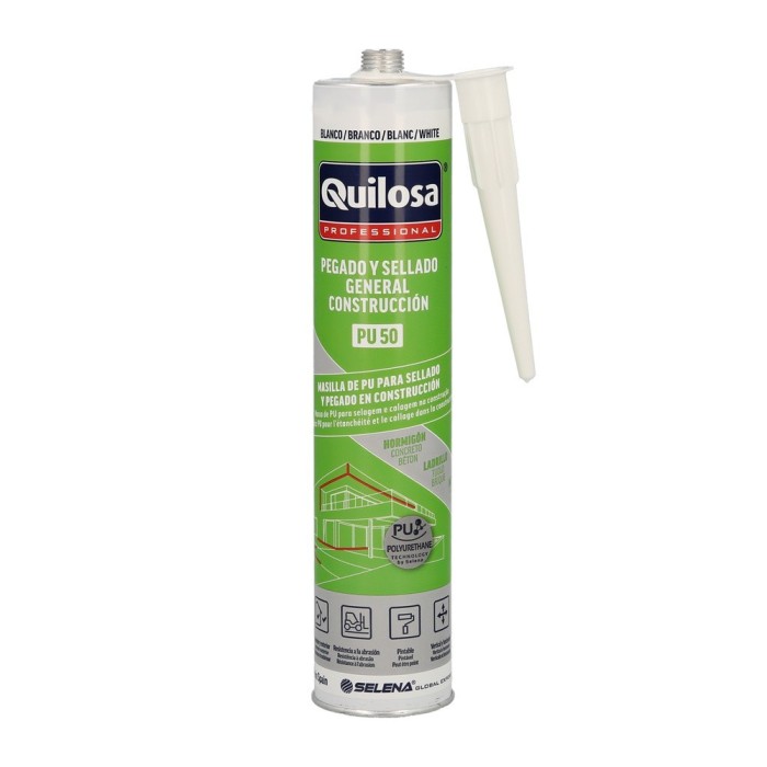 Masilla Poliuretano Blanca Cartucho 300 ml, al por Mayor | Almacén de Ferretería