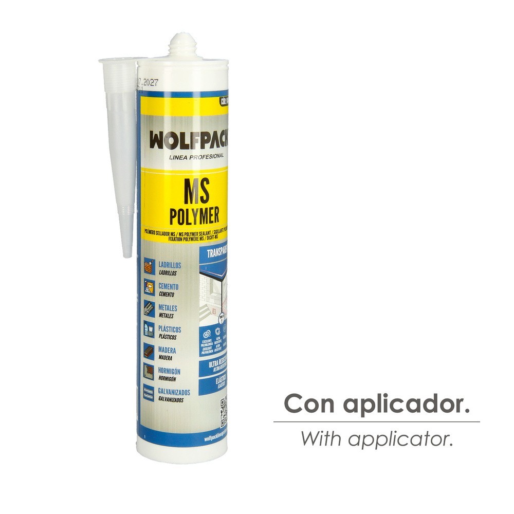 MS Polymer Multiuso Gripper Transparente al por Mayor | Almacén de Ferretería