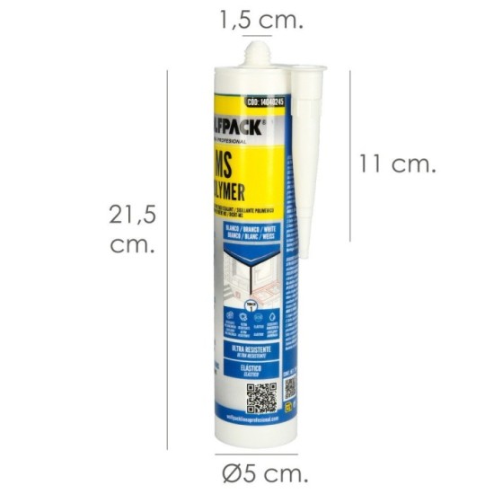 MS Polymer Multiuso Gripper Blanco al por Mayor | Almacén de Ferretería
