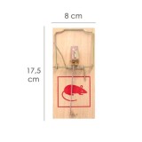 Trampa ratas madera 17,5 x 8 cm, al por Mayor | Almacén de Ferretería