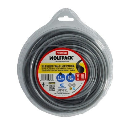 Hilo Nylon/alum,Redondo Prof 3,5mm (40m)