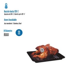 Termometro Oryx Cocina Para Carne Con Sonda,