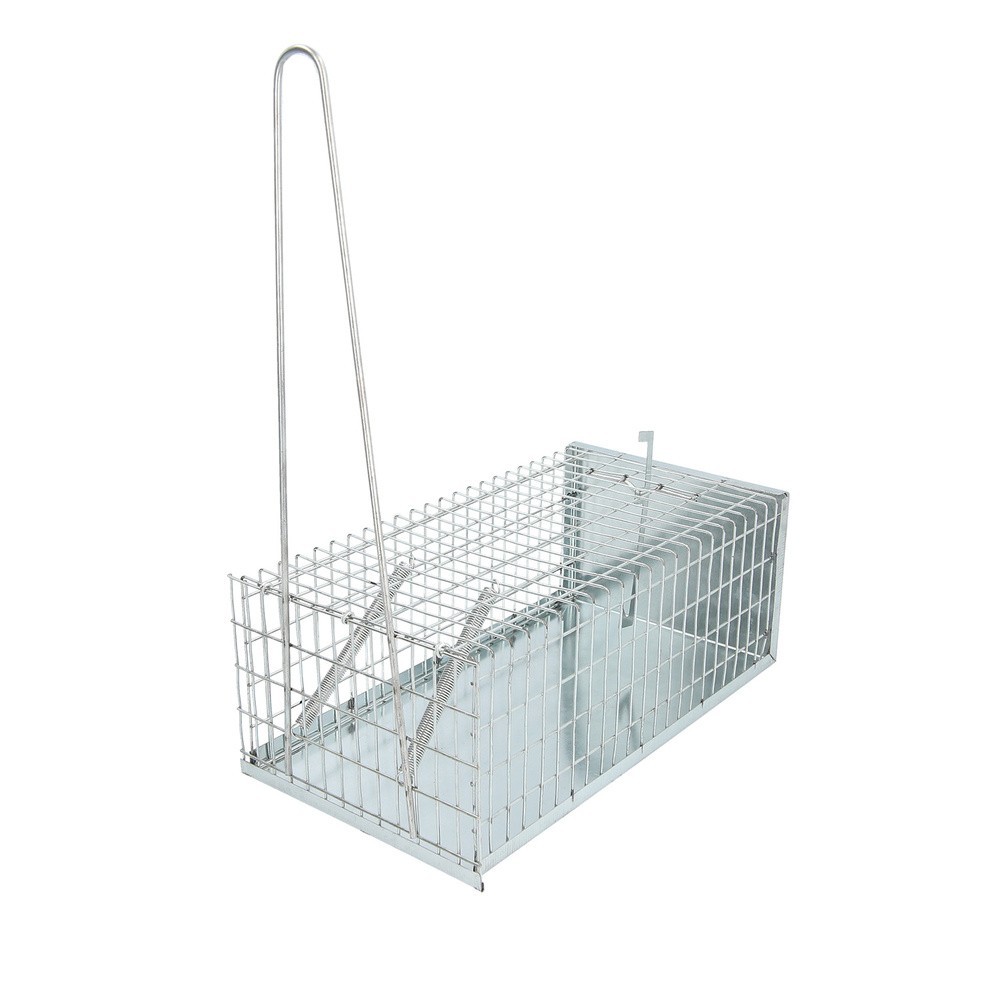 Trampa Ratas Jaula Metal Completa 30 x 17 x 11 cm, al por Mayor | Almacén de Ferretería