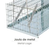 Trampa Ratas Jaula Metal Completa 30 x 17 x 11 cm, al por Mayor | Almacén de Ferretería