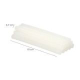 Barras De Pegamento Caliente Ø 7,2 mm, Blister 12 Unidades, Barras Silicona, Pegamento Pistola Termofusible, Silicona Pistola al
