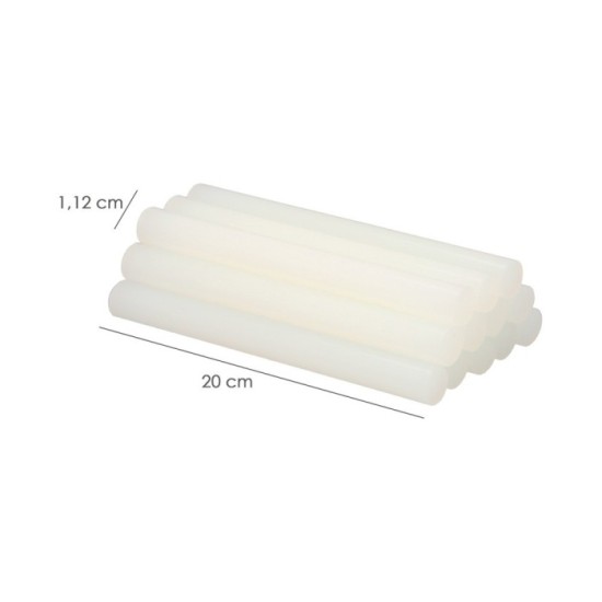 Barras De Pegamento Caliente Ø 11,2 mm, bolsa De 1 Kg, Barras Silicona, Pegamento Pistola Termofusible, Silicona Pistola al por 