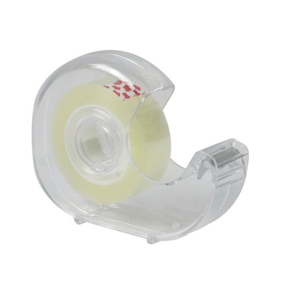 Cinta Celo Adhesivo Transparente 18 mm, x 33 Mts, Con Dispensador, al por Mayor | Almacén de Ferretería