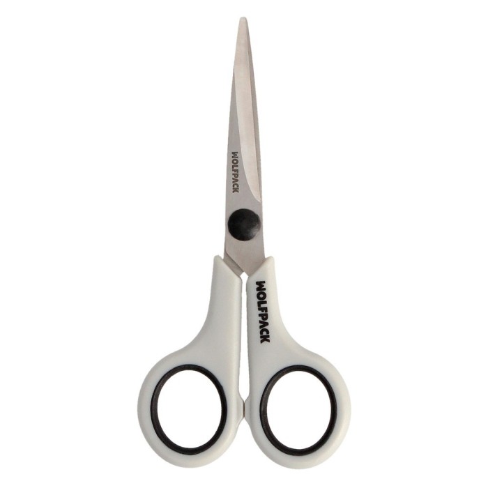 Tijeras Multiuso Acero Inoxidable 5,5" / 140 mm, Hojas Acero Inoxidable, Mango Comodo y Suave al por Mayor | Almacén de Ferreter