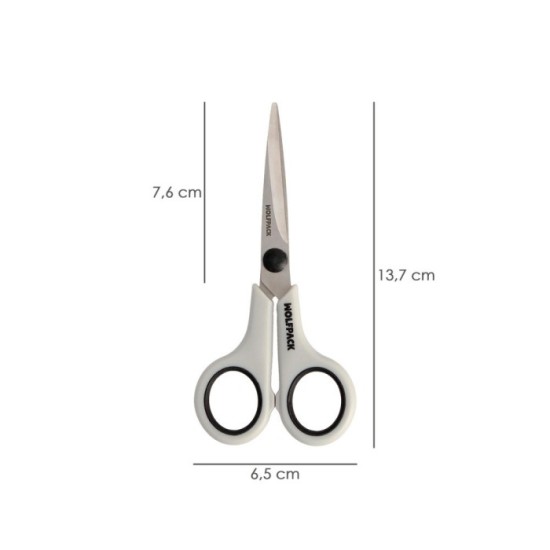 Tijeras Multiuso Acero Inoxidable 5,5" / 140 mm, Hojas Acero Inoxidable, Mango Comodo y Suave al por Mayor | Almacén de Ferreter
