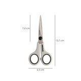 Tijeras Multiuso Acero Inoxidable 5,5" / 140 mm, Hojas Acero Inoxidable, Mango Comodo y Suave al por Mayor | Almacén de Ferreter