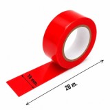 Cinta Aislante 20 m, x 19 mm, Roja Uso doméstico al por Mayor | Almacén de Ferretería