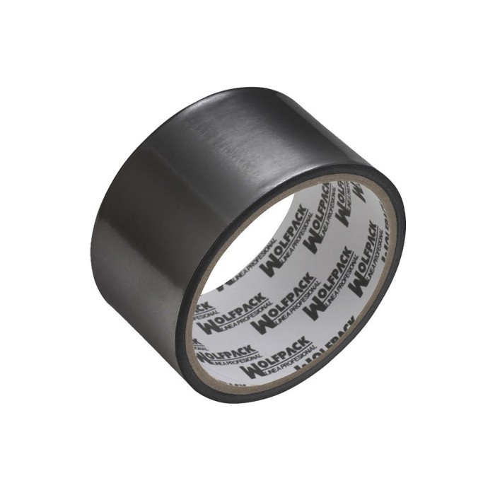 Cinta Adhesiva Aluminio Negro 48 mm, x  5 m, 66 micras al por Mayor | Almacén de Ferretería
