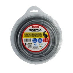 Hilo Nylon/Aluminio Redondo Profesional 3,0mm (Rollo 50mt,)