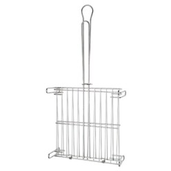 Parrilla Barbacoa Doble 45x45 cm,