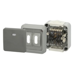 Pulsador Con Tapa y Con Luz