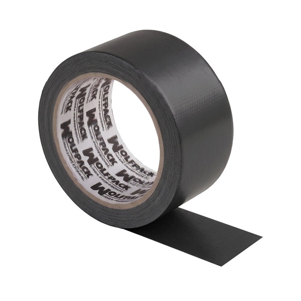 Cinta Americana "Muscle" Color Negro 48 mm, x 25 mertos, Super Resistente, Sellar, Reparar, Unir, Fijar, Sujetar, Empaquetar, al