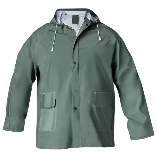 Traje de Agua Impermeable Verde Pvc         Talla 8-XL al por Mayor | Almacén de Ferretería