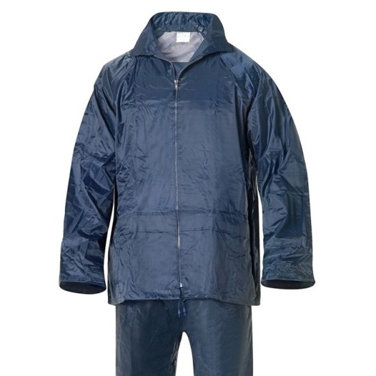 Traje de Agua Impermeable Azul Nylon        Talla 9-XXL al por Mayor | Almacén de Ferretería