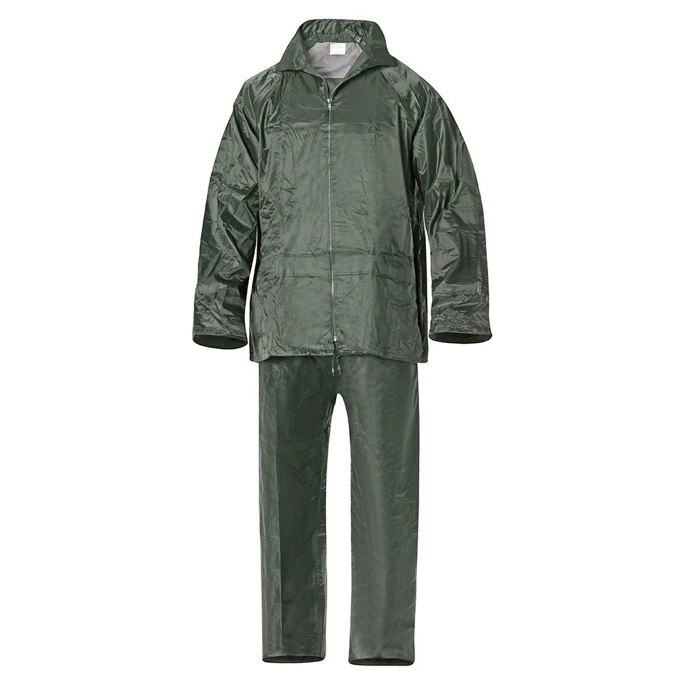 Traje de Agua Impermeable Verde Nylon       Talla 8-XL al por Mayor | Almacén de Ferretería