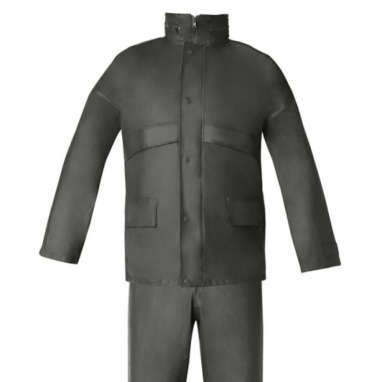 Traje de Agua Impermeable Verde Poliuretano Talla 7-L al por Mayor | Almacén de Ferretería