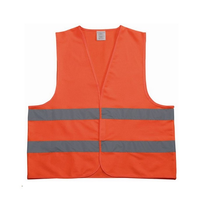 Chaleco Reflectante Naranja Homologado XL al por Mayor | Almacén de Ferretería