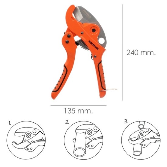 Tijeras Cortadora de Tubos Ø 42 mm, al por Mayor | Almacén de Ferretería