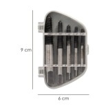 Juego Extractores Conicos Para Tornillos (5 Piezas), Medidas 3 A 18 mm, Extractor Tornillos, Saca Tornillos, al por Mayor | Alma