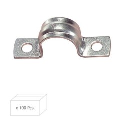 Grapa Metalica 2 Patas     22 mm, Wolfpack Caja 100 unidades