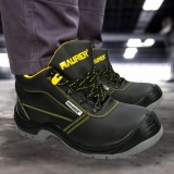Botas Seguridad Maurer S3 Modelo Capua Antideslizante Con Suela y Puntera Antiperforación y Resistencia A Hidrocarburos Nº 42, (