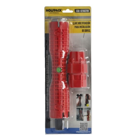 Llave Para Grifos Multifuncion Con Adaptador, Llave Hexagonal y Extractor de Tornillos al por Mayor | Almacén de Ferretería