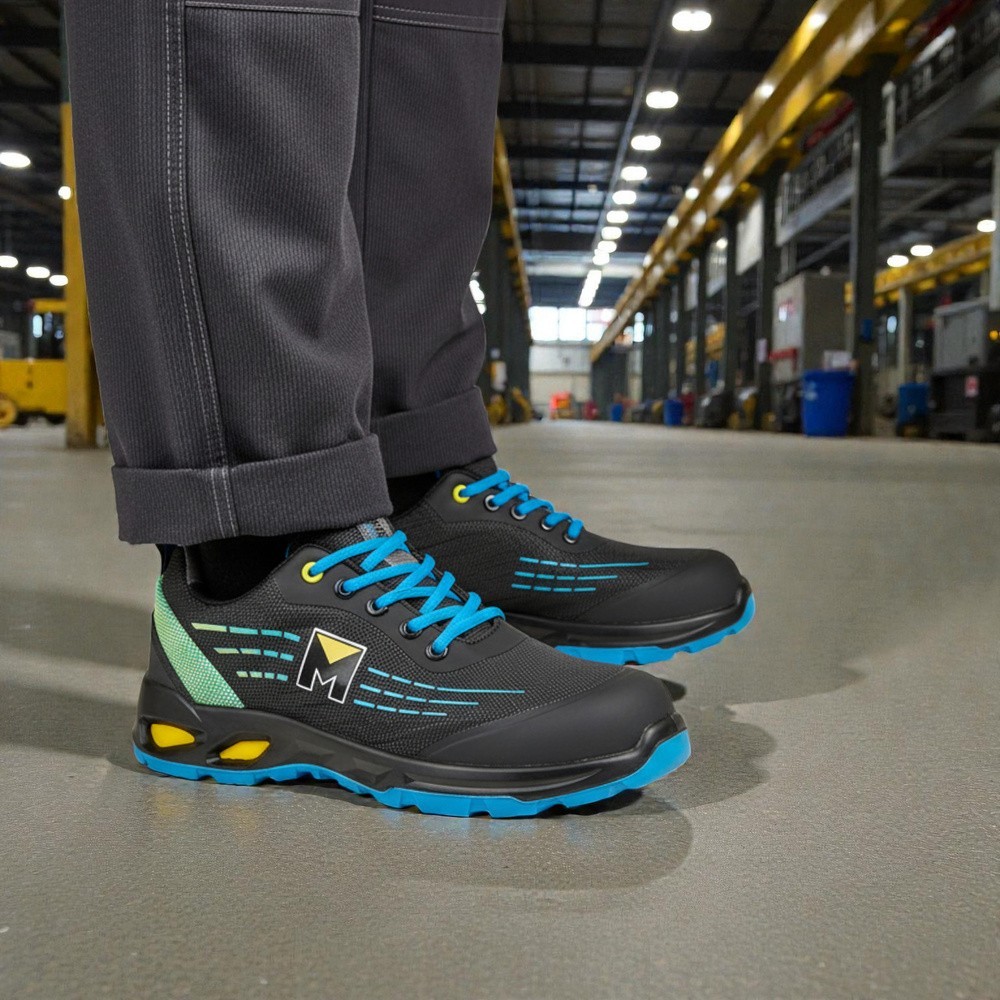Deportiva Seg, Maurer S3L Modelo Lapis Antideslizante con suela y puntera antiperforación Resistente a los Hidrocarburos Nº 45, 