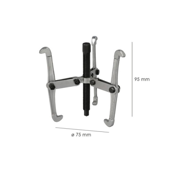 Extractores Interiores / Exteriores 3 Brazos Ø 75 mm, / 3" Extractor Paralelo, Extractor Rodamientos, Extractor Engranajes al po