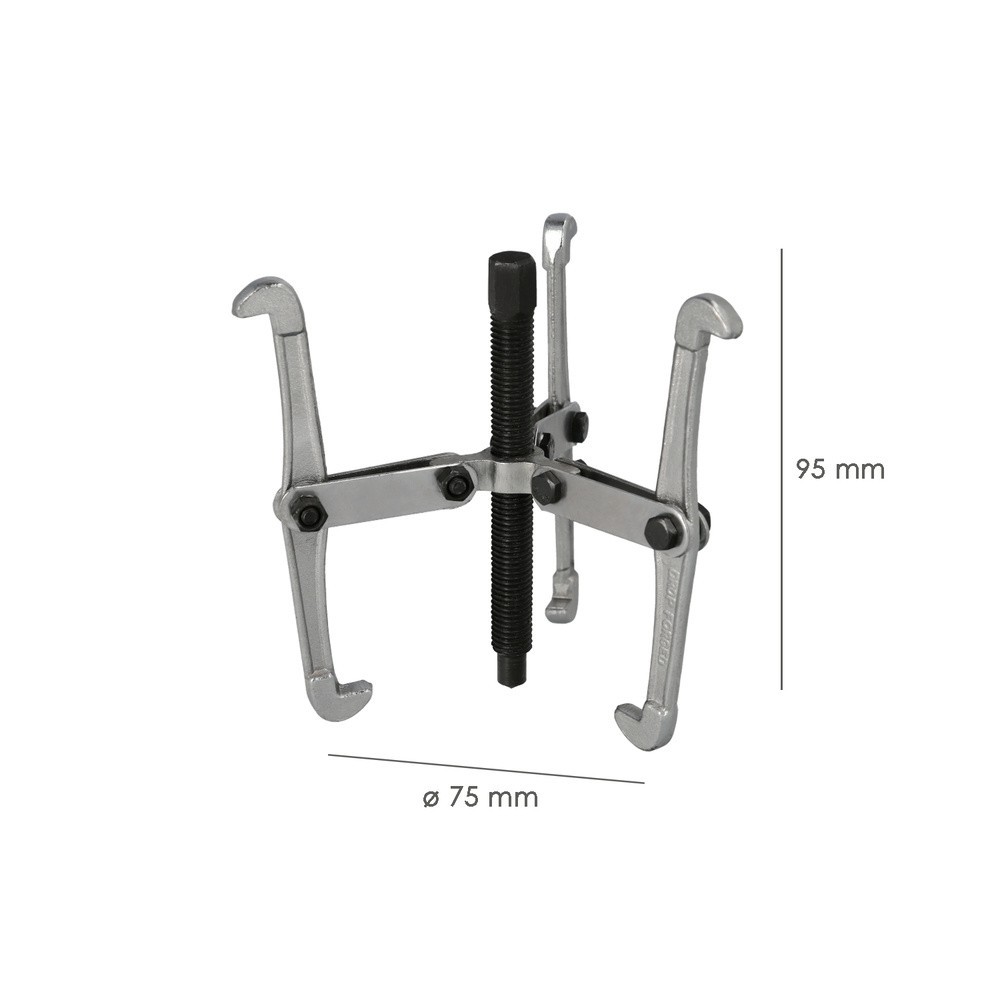 Extractores Interiores / Exteriores 3 Brazos Ø 75 mm, / 3" Extractor Paralelo, Extractor Rodamientos, Extractor Engranajes al po