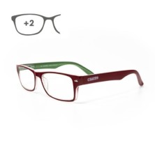 Gafas Lectura Kansas Rojo / Verde, Aumento +2,0 Gafas De Vista, Gafas De Aumento, Gafas Visión Borrosa