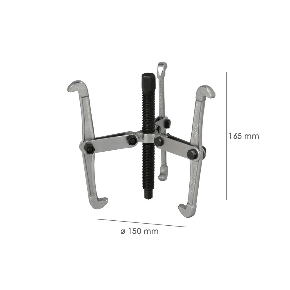 Extractores Interiores / Exteriores 3 Brazos Ø 150 mm, / 6" Extractor Paralelo, Extractor Rodamientos, Extractor Engranajes al p