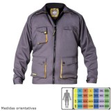 Chaqueta de Trabajo Gris/Amarillo Talla 56/58 XL al por Mayor | Almacén de Ferretería