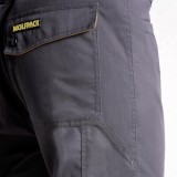 Pantalones Largos DeTrabajo, Multibolsillos, Resistentes, Rodilla Reforzada, Gris/Amarillo Talla 38/40 S (Slim Fit) al por Mayor
